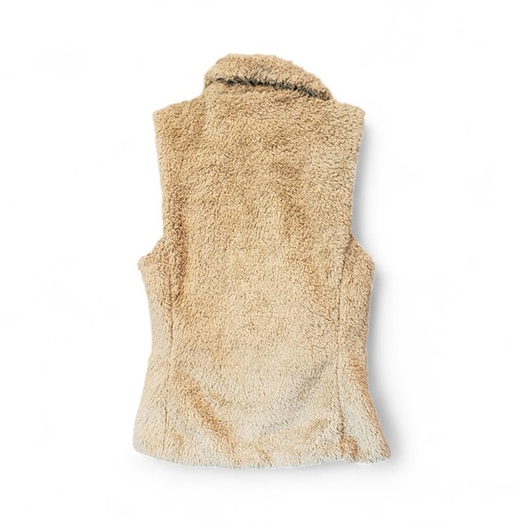 Patagonia Women's  Beige Fleece Vest - Picture 3 of 4